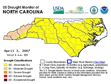 Monitoring and Predicting Drought | North Carolina Climate Office