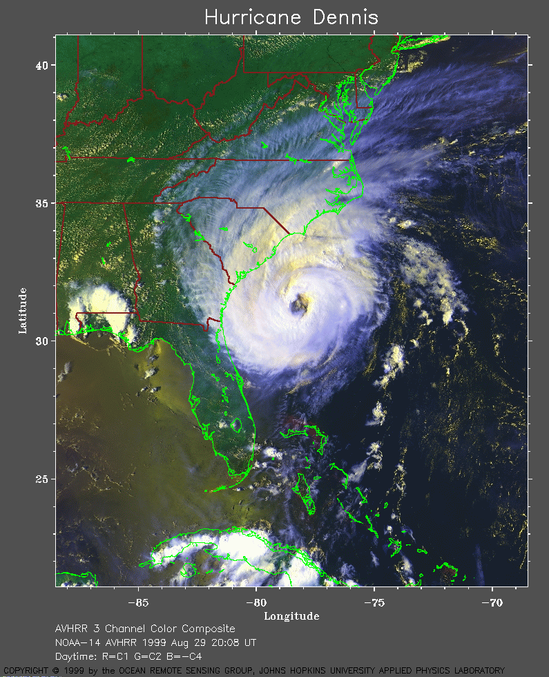 Hurricane Dennis (1999) - Wikipedia