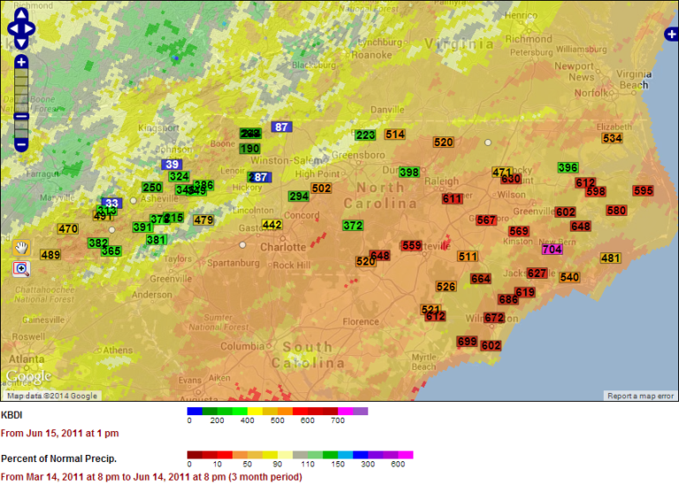 Fire Weather Portal Keeps Users Aware of Fire Risk in NC North