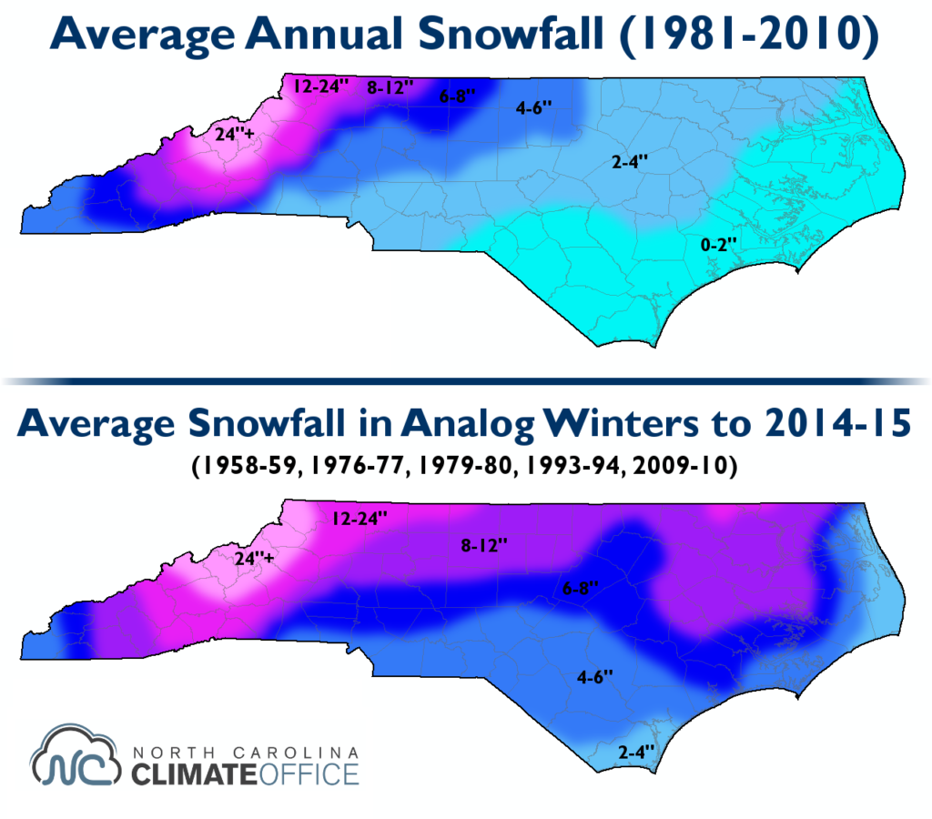 The Scofficial 2014 15 Winter Outlook North Carolina State Climate Office 