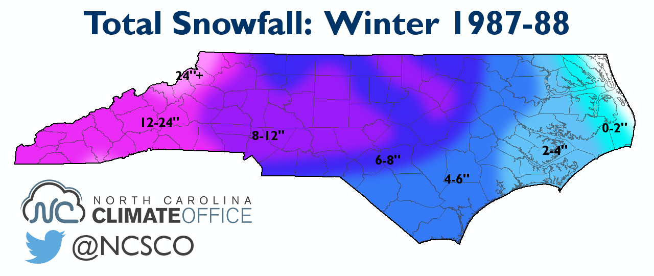 Analog Winters Help Show the Possibilities for This Year North Carolina State Climate Office