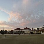A photo of clouds over Pinehurst Resort on December 26
